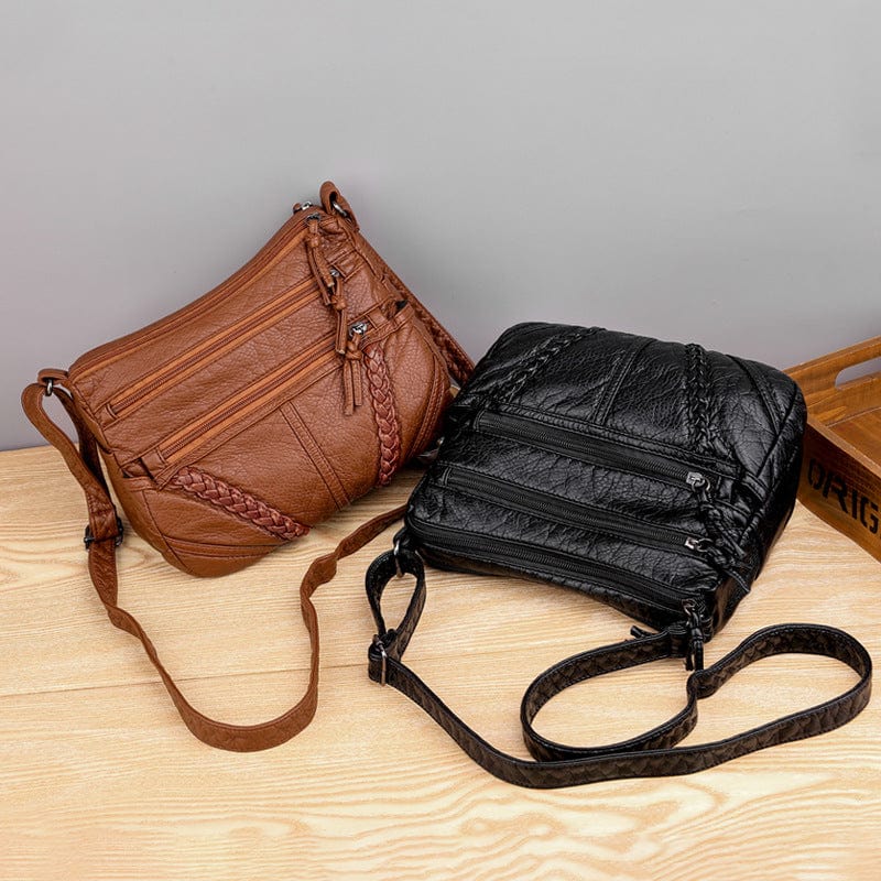 Soft Leather Sense Large Capacity Ladies Messenger Bag