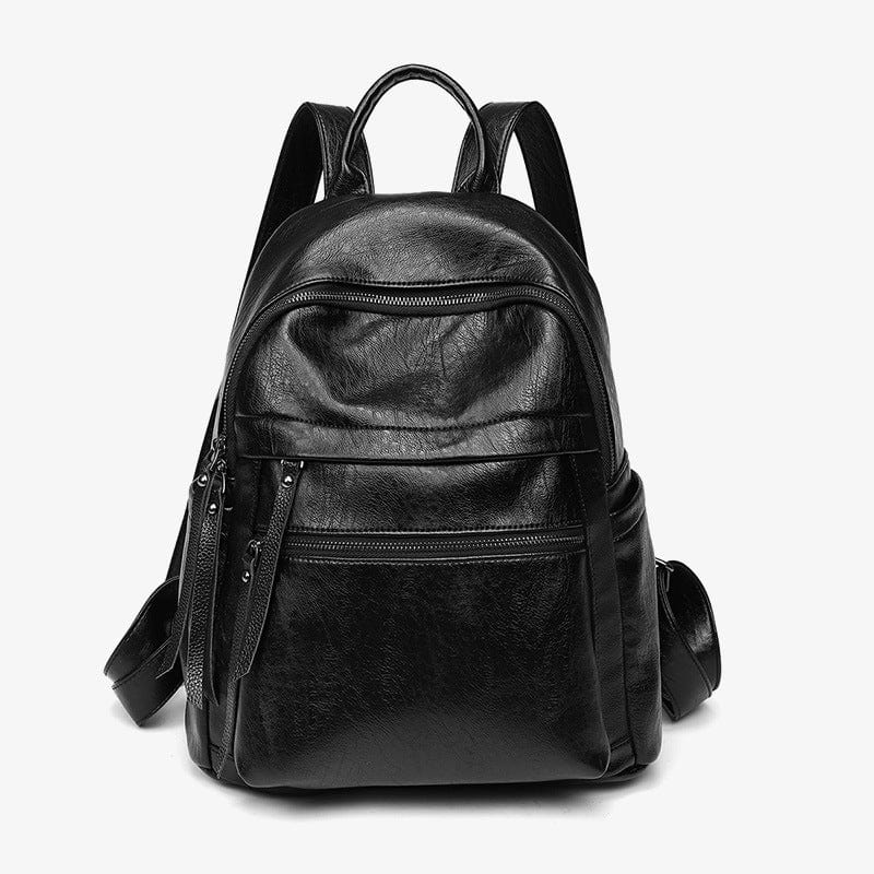 Women&#39;s Large-capacity New Fashion Soft Leather Backpack