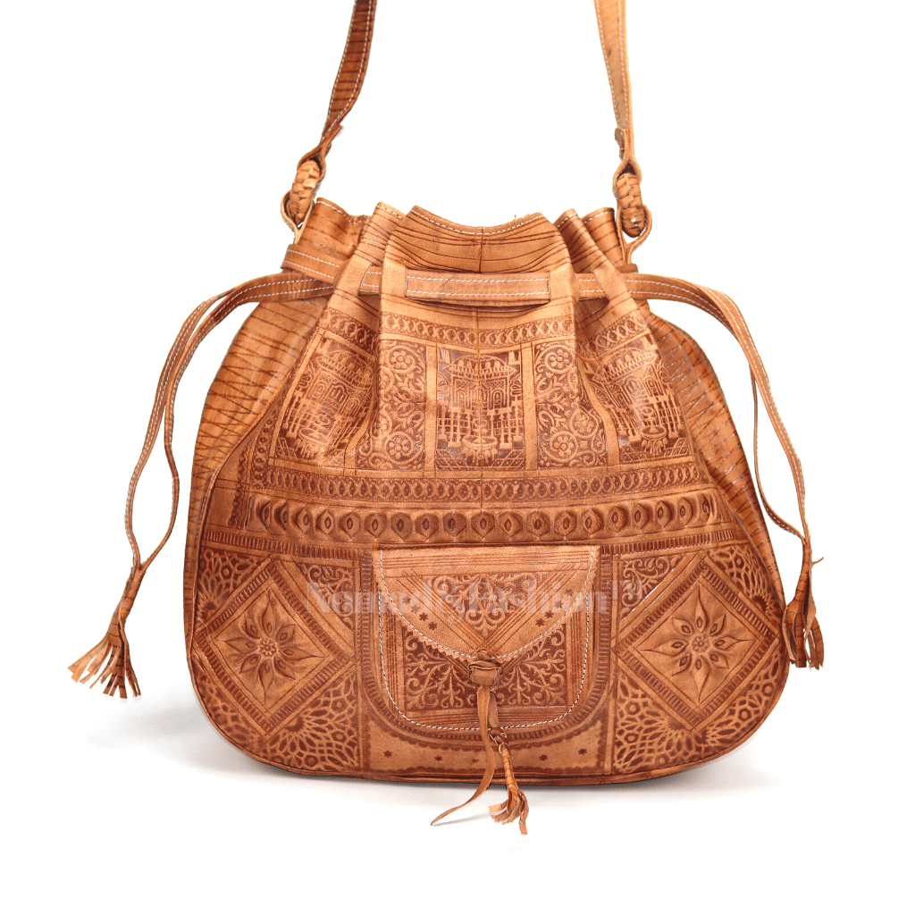 Western Leather Purse | Punchy Cactus | Western Boutique