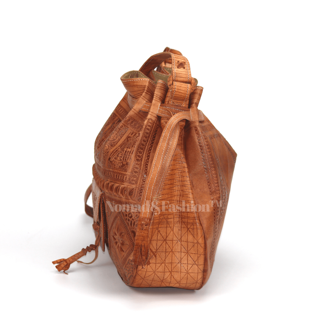 Leather Handbag Boho Style Shoulder Bag