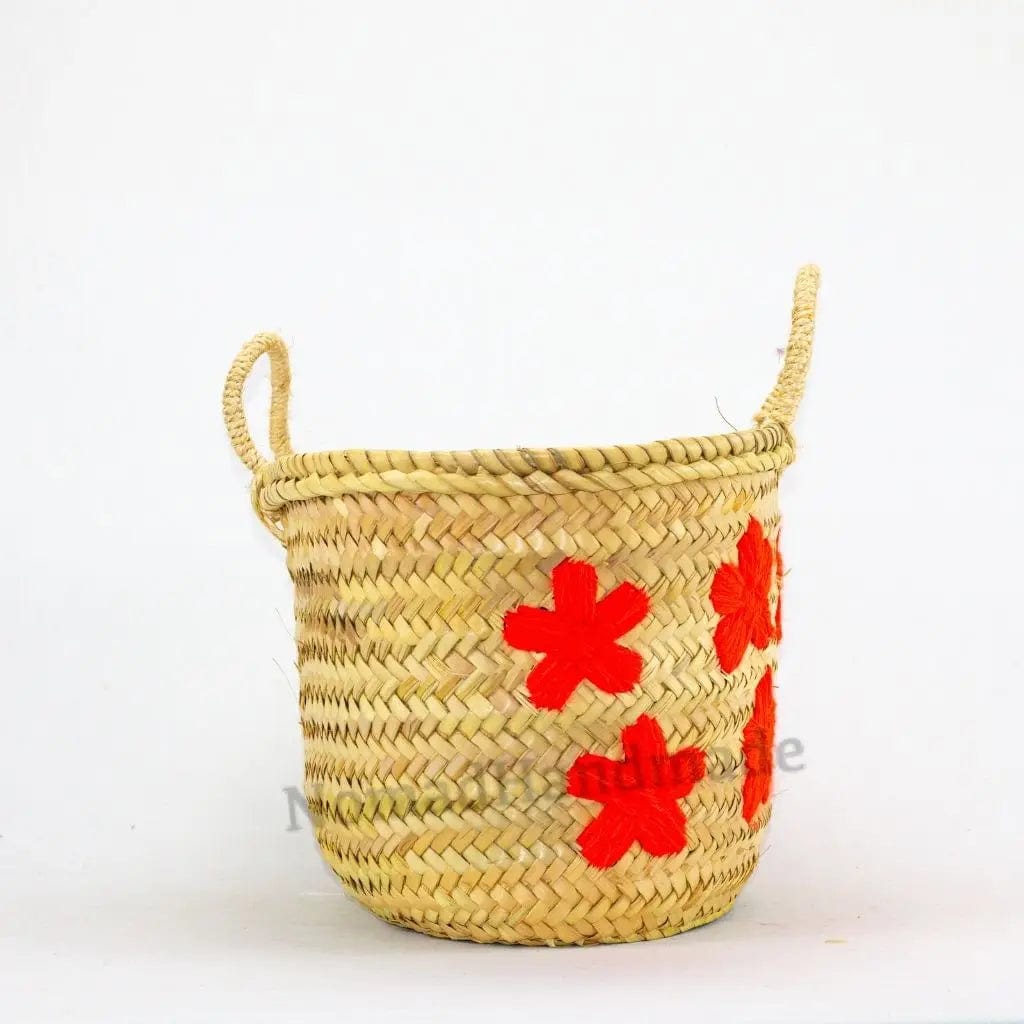 Flower Straw Basket