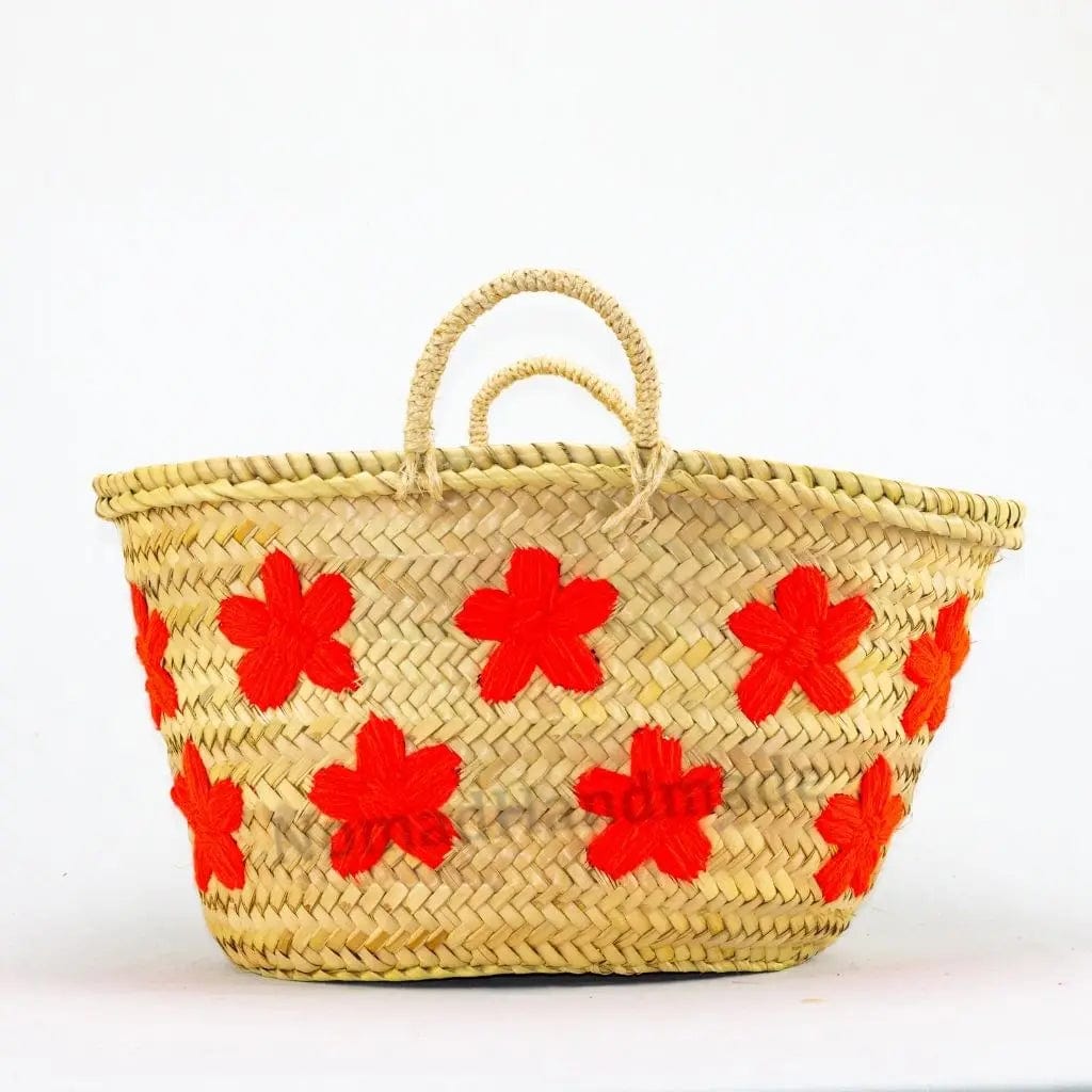 Flower Straw Basket